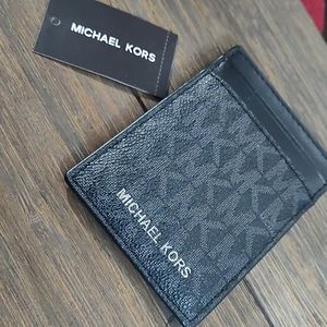Michael Kors Money Clip Card Holder